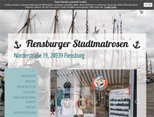 Tablet Screenshot of flensburg-shirts.de